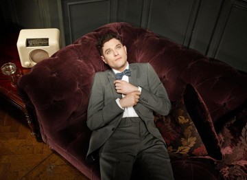 Matthew Horne poses for the Television Awards comedy photoshoot in 2010.
