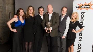 The team behind Shaun the Sheep, winner of the Animation category at the British Academy Children's Awards in 2014, presented by Emma Bunton