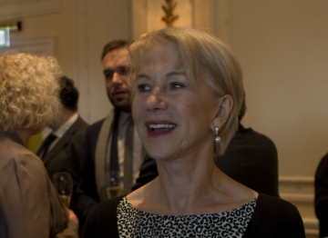 Helen Mirren enjoys a celebration in her honour, as BAFTA and Hackett mark her Academy Fellowship with a lunch at London's Savoy hotel.