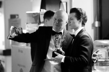 Dave Johns and Tom Holland grab a selfie