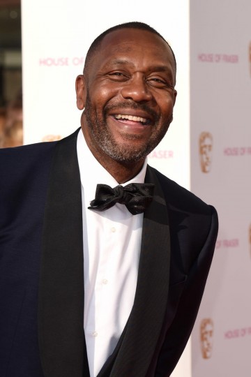 Special Award recipient Lenny Henry poses for the camera