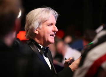 James Cameron arrives at the Royal Opera House hoping that box-office receipts will translate to BAFTA success in Avatar's eight nominated categories (BAFTA/Dave Dettman).