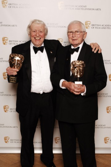 Sitcom supremos David Croft and Jimmy Perry received the Special Award for their oustanding catalogue of work in Television (pic: BAFTA / Richard Kendal).