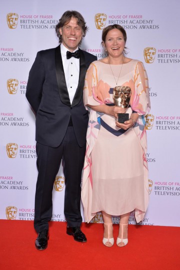 The BAFTA for Female Performance in a Comedy Programme in 2015 was presented by John Bishop to Jessica Hynes for her performance in W1A.