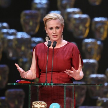 Patricia Arquette wins the Supporting Actress BAFTA for Boyhood 