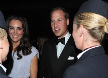 The Royal couple share a joke.