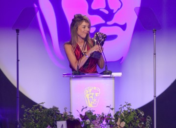Jacqueline Fowler, Make-Up Artist on The Crimson Petal and the White receives the BAFTA for Make-Up and Hair Design, sponsored by MAC. 