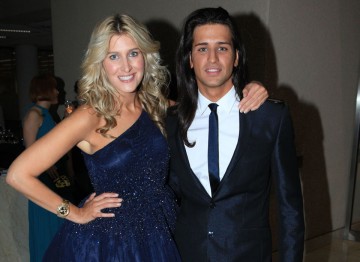 Made in Chelsea's Cheska and Olly at the Television Nominee’s Party 2012
