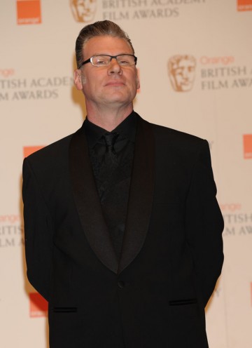 Brit film critic Mark Kermode announced The Girl With The Dragon Tattoo as the FNITEL winner. (Pic: BAFTA/ Richard Kendal)