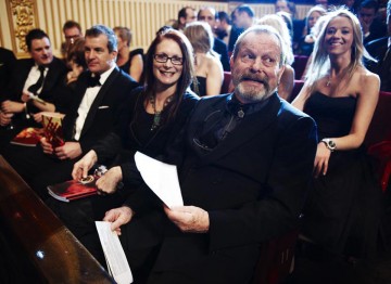 Terry Gilliam, photographed at the 2010 Film Awards