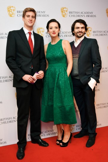  Tom Stourton, Jessica Ransom and Jalaal Hartley at the BAFTA Children's Awards 2015 at the Roundhouse on 22 November 2015