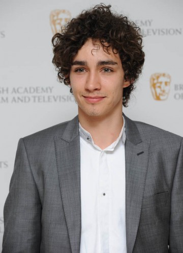 Misfits star Robert Sheehan arrives at the Television Craft Awards to present the Visual Effects BAFTA.