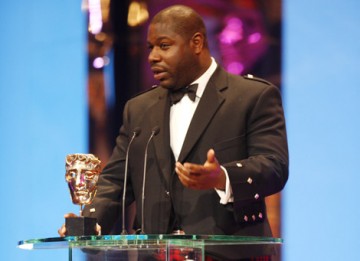 Director/Writer Steve McQueen accepted the prestigious Carl Foreman Award for his film Hunger (BAFTA / Marc Hoberman).