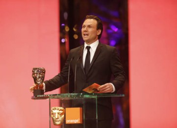 Actor Christian Slater presented the Cinematography category (BAFTA / Marc Hoberman).