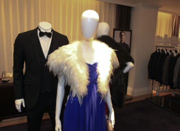 A collection of evening wear put together by House of Fraser especially for the BAFTA Style Suites.