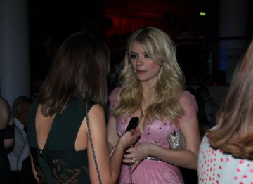 Celebrity Juice's Holly Willoughby at the Television Awards After Party.
