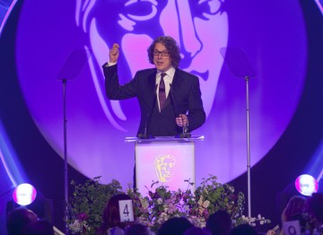 Comedian and actor Alan Davies takes to the stage to host the 2012 Television Craft Awards.