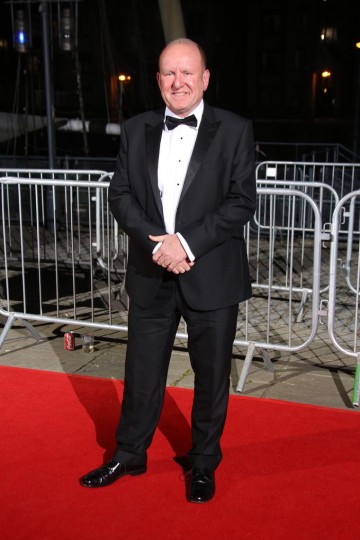 Ian Livingstone CBE arrives on the red carpet