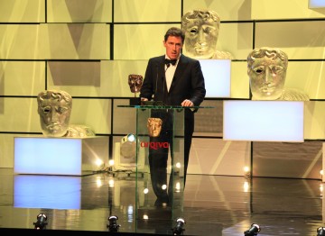 Rob Brydon presents the award for Female Performance in a Comedy Programme.