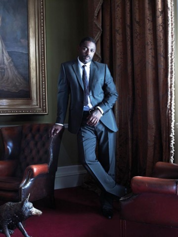 Idris Elba photographed for "Drama Ties", a photographic essay printed in the 2011 Television Awards programme. 