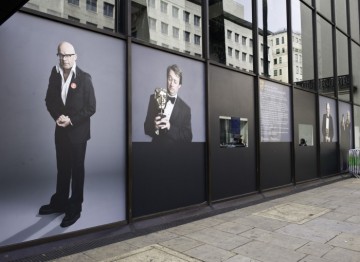 The Coutts building was decked out with a full window display celebrating the British Academy Television and Television Craft Awards. (Pic: BAFTA/Alexandra Thompson)