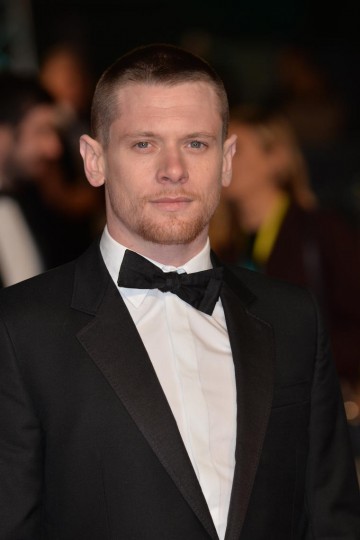 Winner of the 2015 EE Rising Star award Jack O'Connell looks dashing on the red carpet