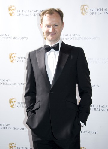 Former League of Gentlemen star Gatiss is one of the writers on Sherlock, nominated in four categories tonight. (Pic: BAFTA/Chris Sharp)