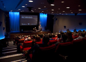 The audience for Paul Greengrass' David Lean lecture. 