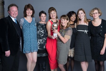 Kindle Entertainment, winner of the Independent Production Company of the Year category at the British Academy Children's Awards in 2014, presented by Justin Fletcher