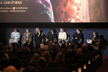 Eliza Scanlen, Florence Pugh, Laura Dern, Timothée Chalamet, Saoirse Ronan, Greta Gerwig and Annette Insdorf