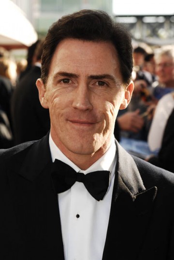 Gavin and Stacey star Rob Brydon arrives for the British Academy Television Awards to find out whether the show can scoop another BAFTA after picking up two awards last year (BAFTA/Richard Kendal).