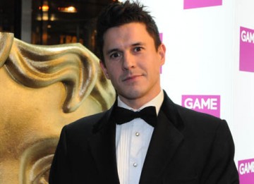 Jeremy Edwards arrives at the London Hilton Hotel to present the Game Award of 2008 - the only Award voted for by the public  (BAFTA / James Kennedy).