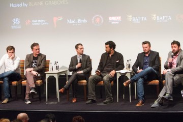 2015.06.10 - BAFTA Cymru Set Fire to the Stars Premiere + Q & A featuring Elijah Wood, Celyn Jones, Andy Goddard, Andy Evans, AJ Riach and moderated by Blaine Graboyes