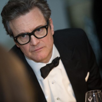 Colin Firth sits down for dinner at BAFTA 195