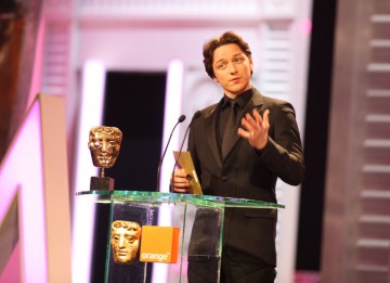 Past BAFTA nominee James McAvoy (Atonement, The Last King Of Scotland) announces the Supporting Actress winner. (Pic: BAFTA/ Stephen Butler)
