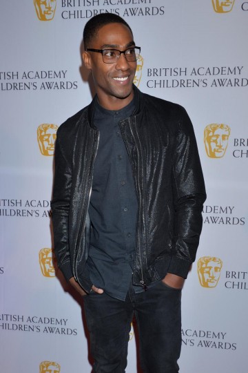 Blue's Simon Webbe on the red carpet at the British Academy Children's Awards in 2014