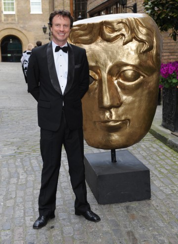 English Actor Jonathan Firth arrives at the Television Craft Awards to present the BAFTA for Directing: Fiction.