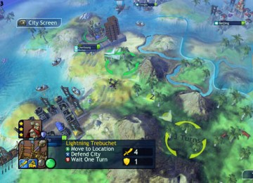 The turn-based game Sid Meier's Civilization Revolution won the Strategy BAFTA (Firaxis Games/2K Games).