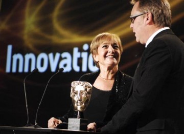 The Award for Innovation is presented by Margaret Hodge MP, Minister of State for Culture, Media and Sport