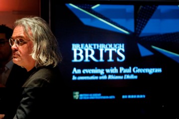 Paul Greengrass delivered the 2016 Breakthrough Brits keynote speech