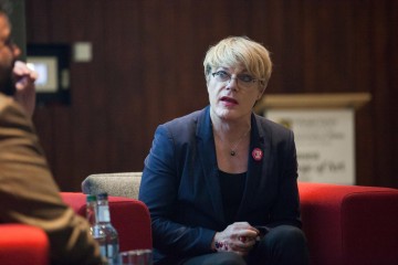 Event: An Audience with Eddie Izzard Venue: Alex Reading Room, University of South Wales Trinity Saint David, Swansea Date: Thur 30th June 2016