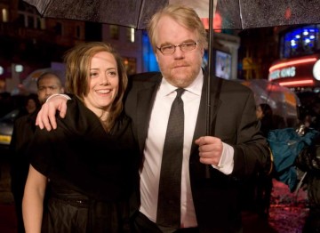 Philip Seymour Hoffman arrives at the British Academy Film Awards in 2006. 