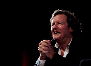 Sir David Hare answers questions about to his craft as a screenwriter. (Photography: Jay Brooks)