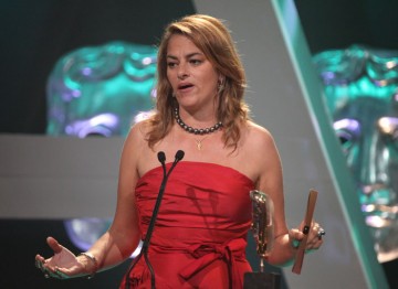 Artist Tracey Emin arrives to present the Current Affairs award.
