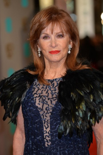 Stephanie Powers arrives on the red carpet