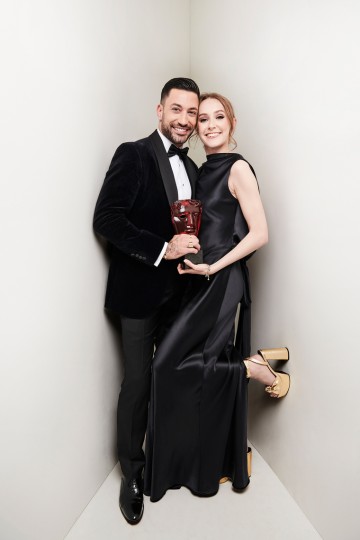 Winners of Virgin Media's Must See Moment Award for 'Strictly Come Dancing: Rose and Giovanni’s silent dance to Symphony’