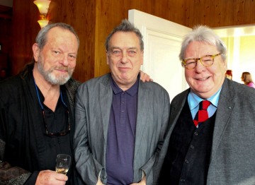 From left to right, Terry Gilliam, Stephen Frears and Alan Parker.