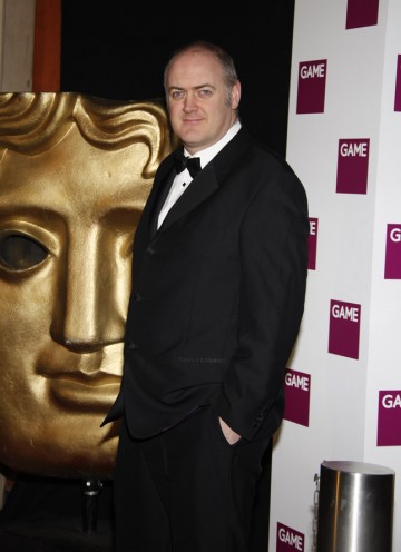 Comedian Dara O Briain arrives at the Hilton to host the Game British Academy Video Game Awards for the second year running.