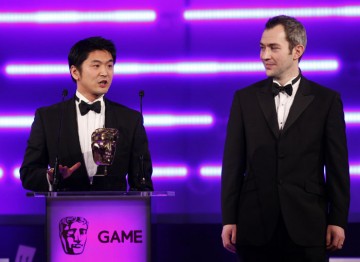 The recent XBox title, developed by British Developers Rare, based in Leicestershire, wins the Family award. (Pic: BAFTA/Brian Ritchie)