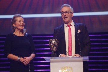 The LEGO Movie collects the BAFTA for Feature Film at the British Academy Children's Awards in 2014